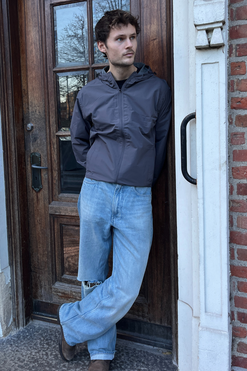 Windbreaker - Grigio scuro