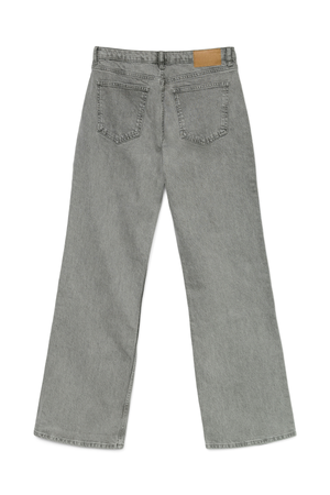 Jeans in denim a bassa vita di alexis - denim grigio chiaro