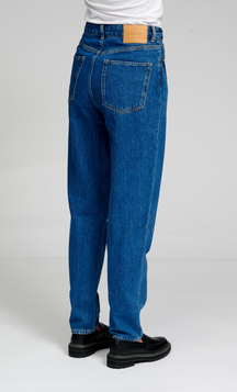 The Original Performance Mom Jeans - Denim blu medio