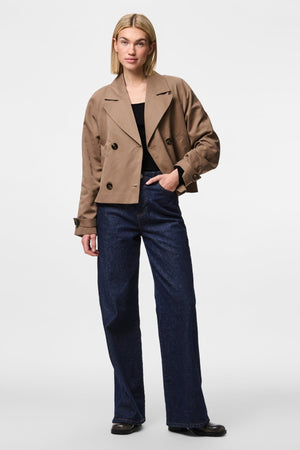 Trench corto Scarlett - Lenticchia marrone