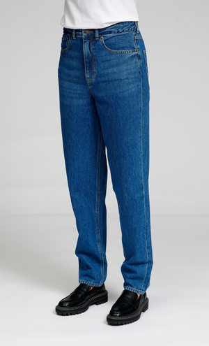 The Original Performance Mom Jeans - Denim blu medio