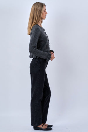 Cardigan Flora - Grigio