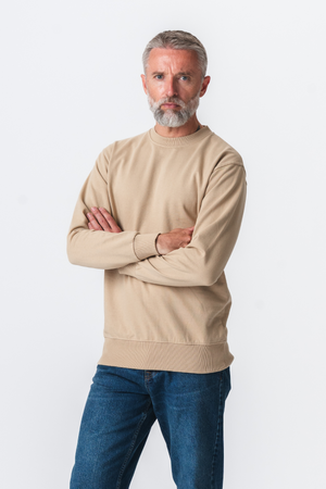 Crewneck di base - Khaki