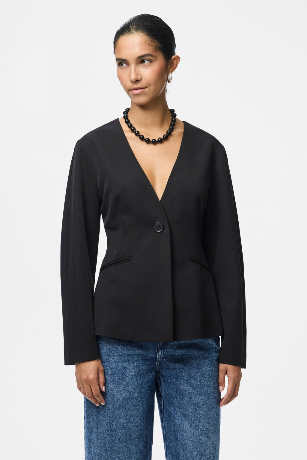 Giacca aderente Kamil - Nero