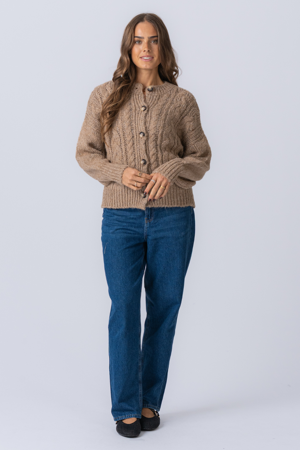 Maglia Botton - Beige