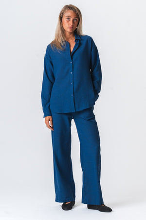 Lilly Pants + Lilly Shirt (Navy) - Pacchetto