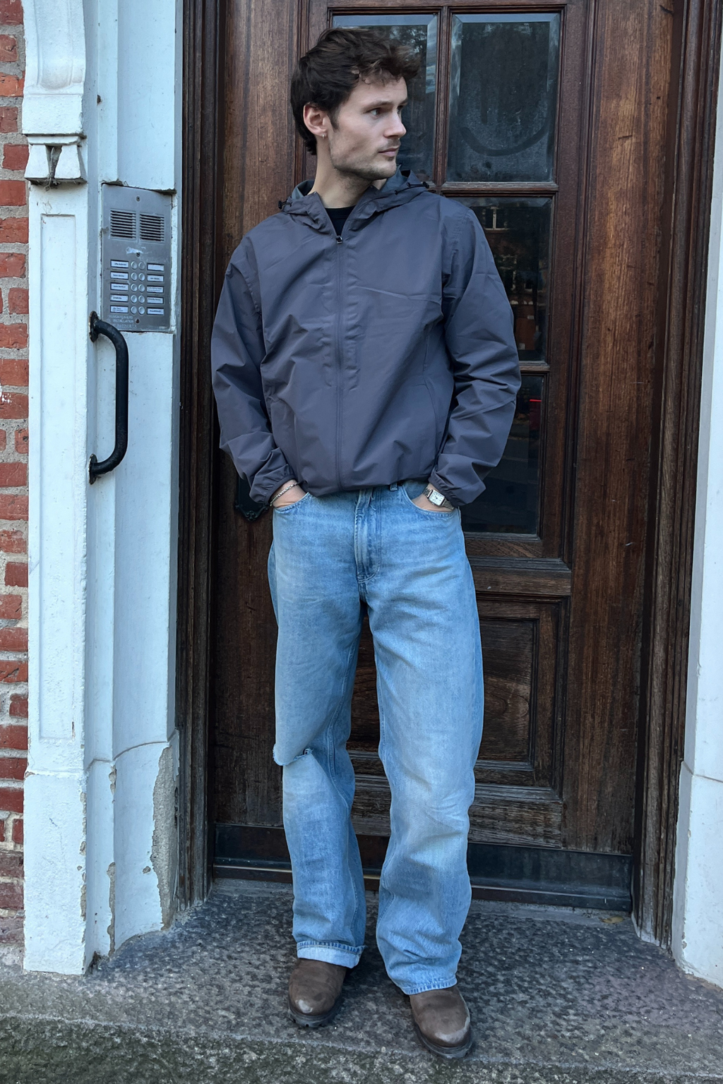 Windbreaker - Grigio scuro