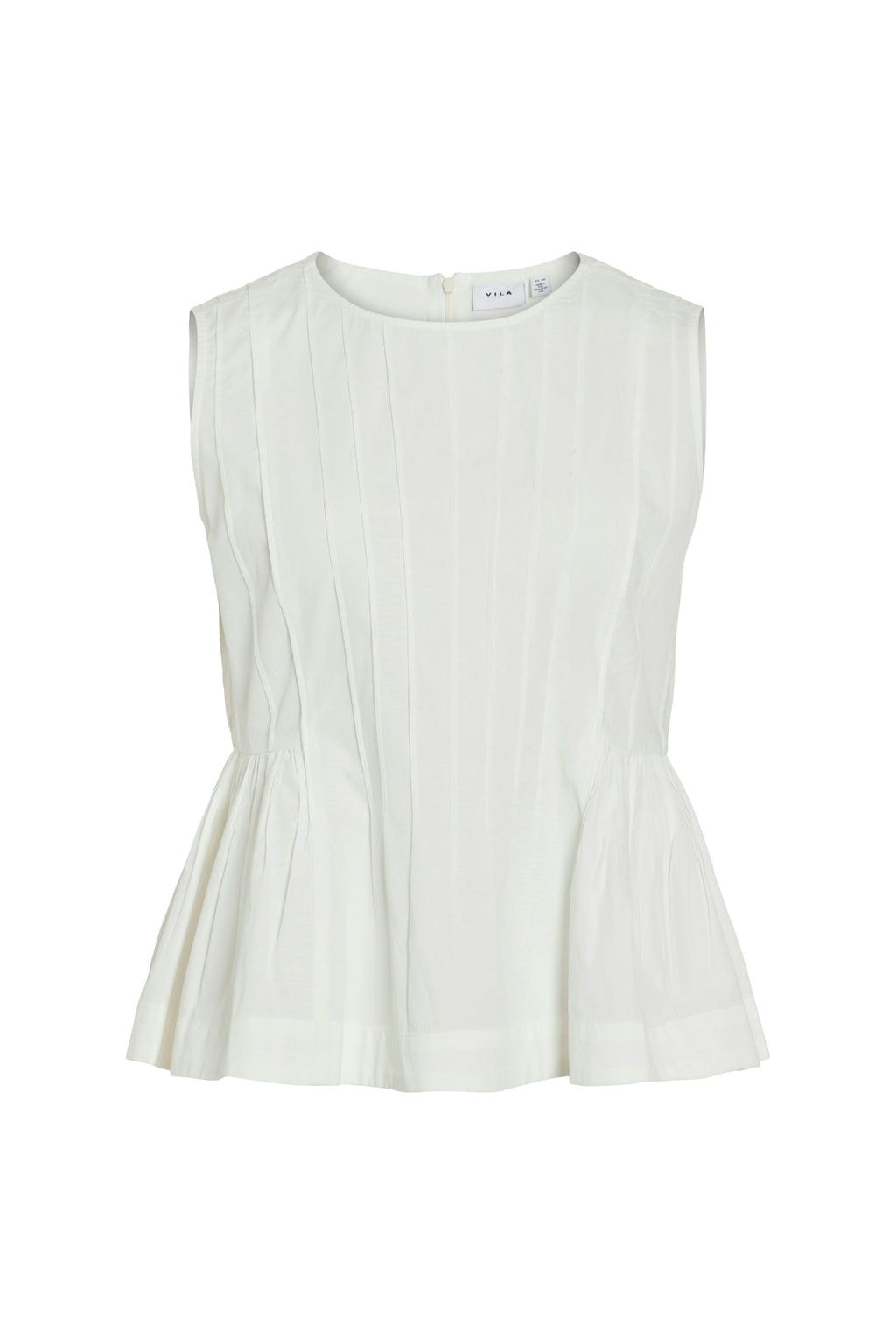 Jimba O-Neck Top - Snow White