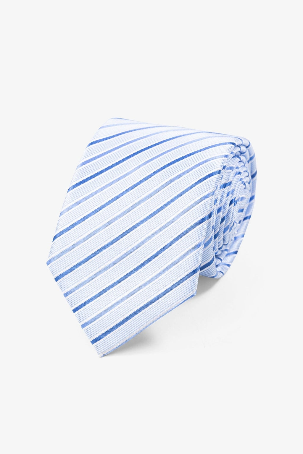 Cravatta - bianco/ azzurro