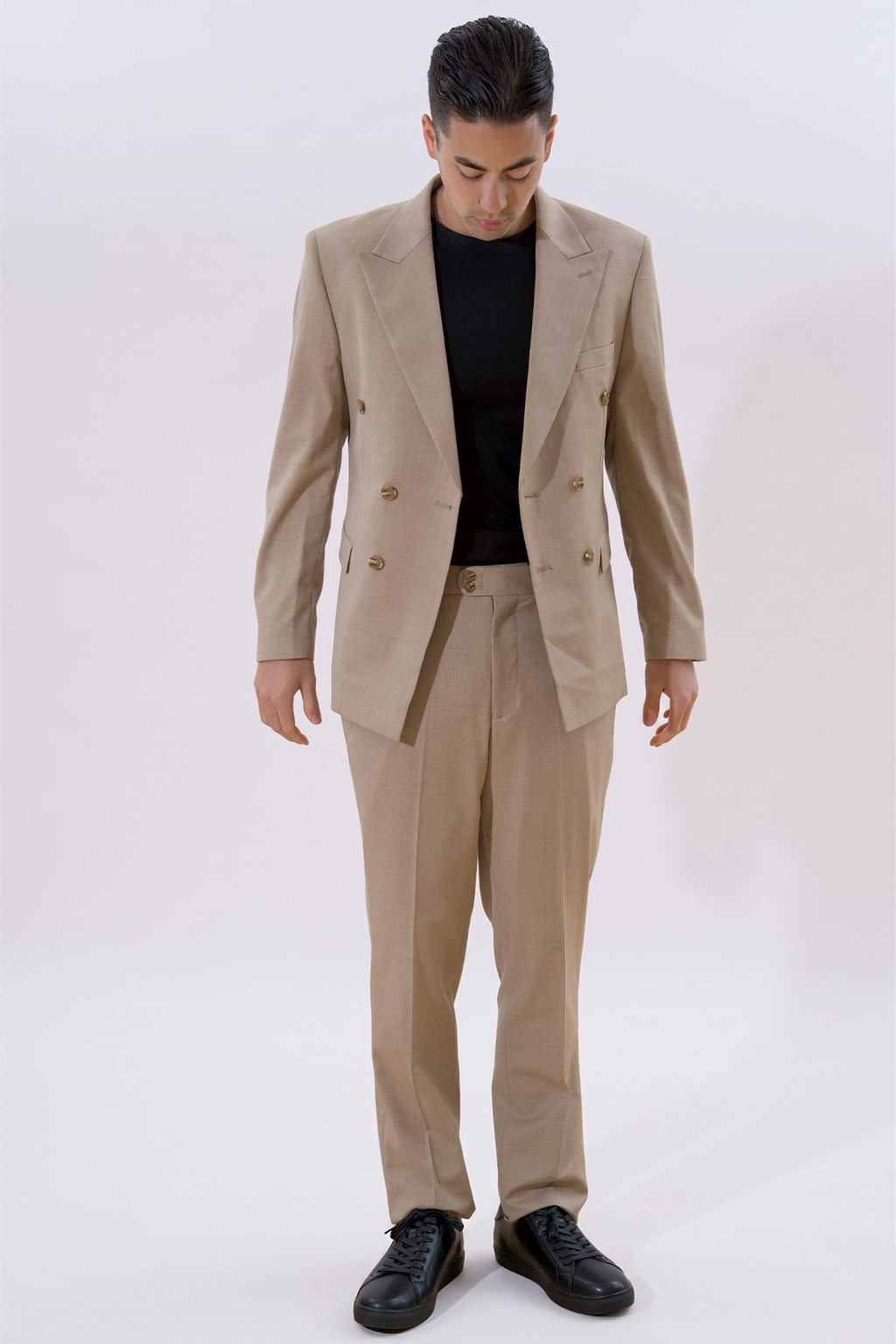 Blazer classico - Beige melange