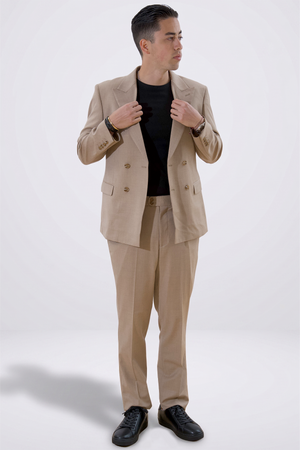 Blazer classico - Beige melange
