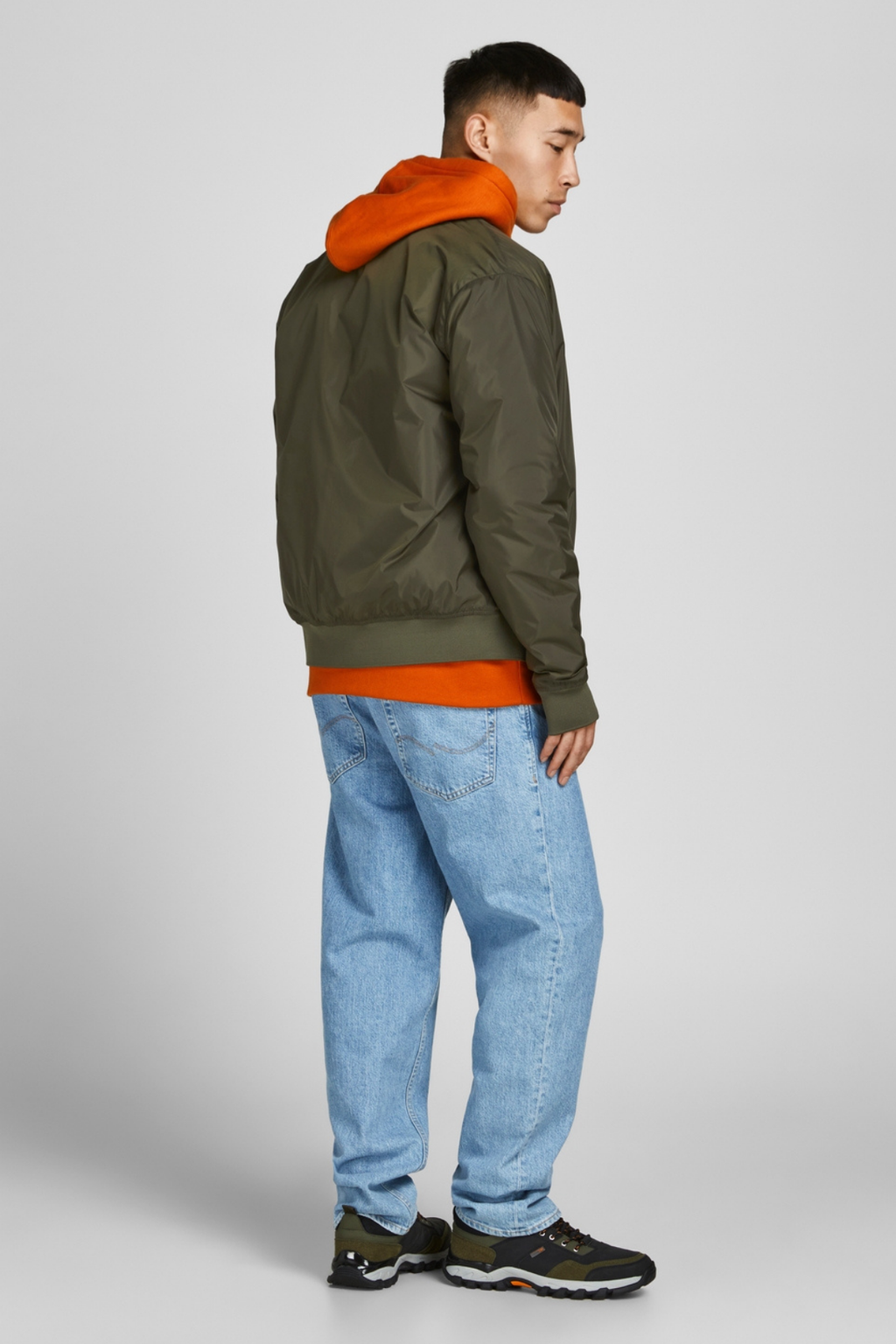 Clay Bomber Jacket - Forest Night