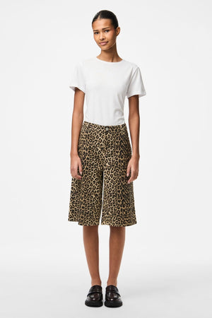 Salume Wide denim Shorts - Leo al pepe bianco