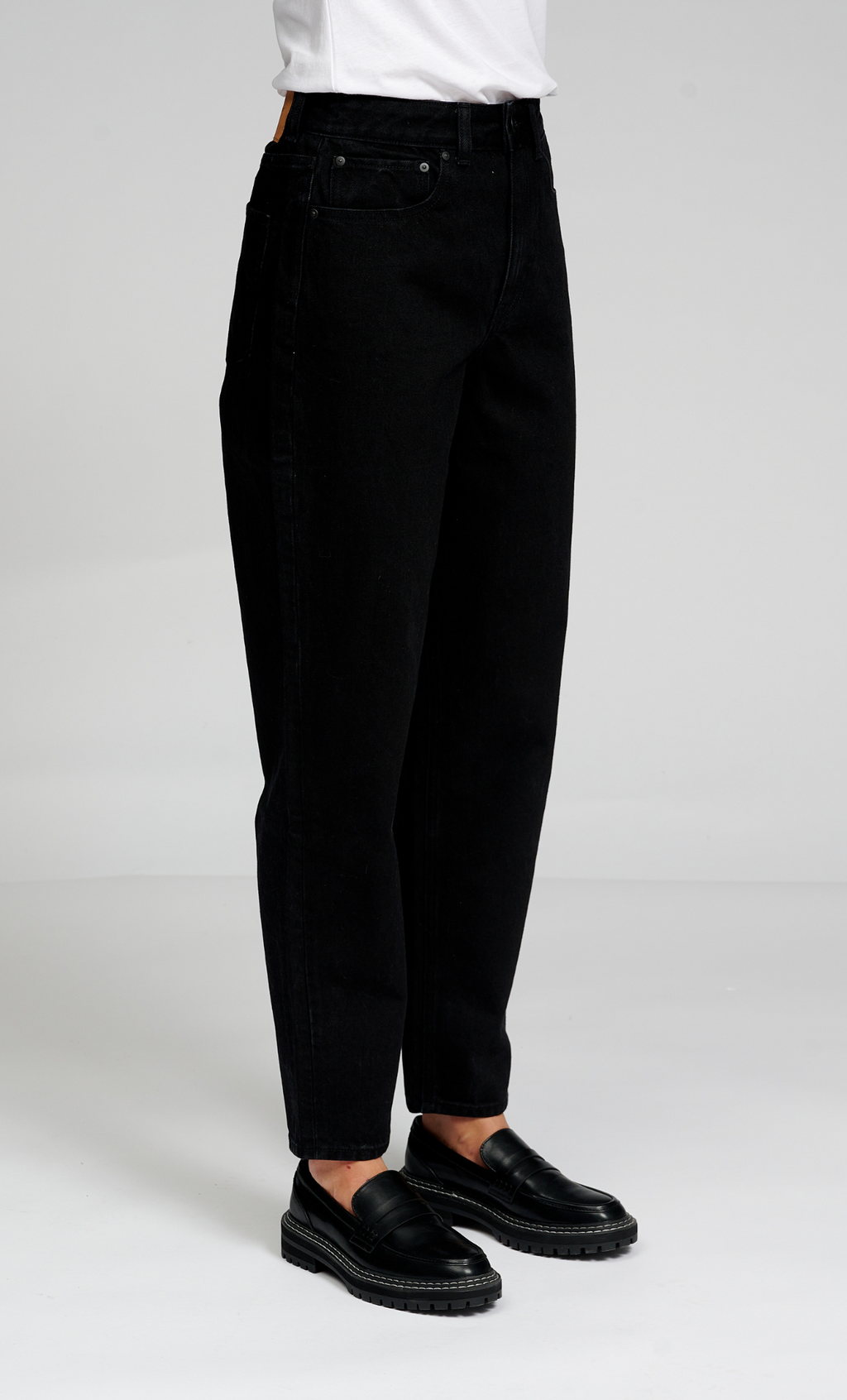 The Original Performance Mom Jeans - Denim nero