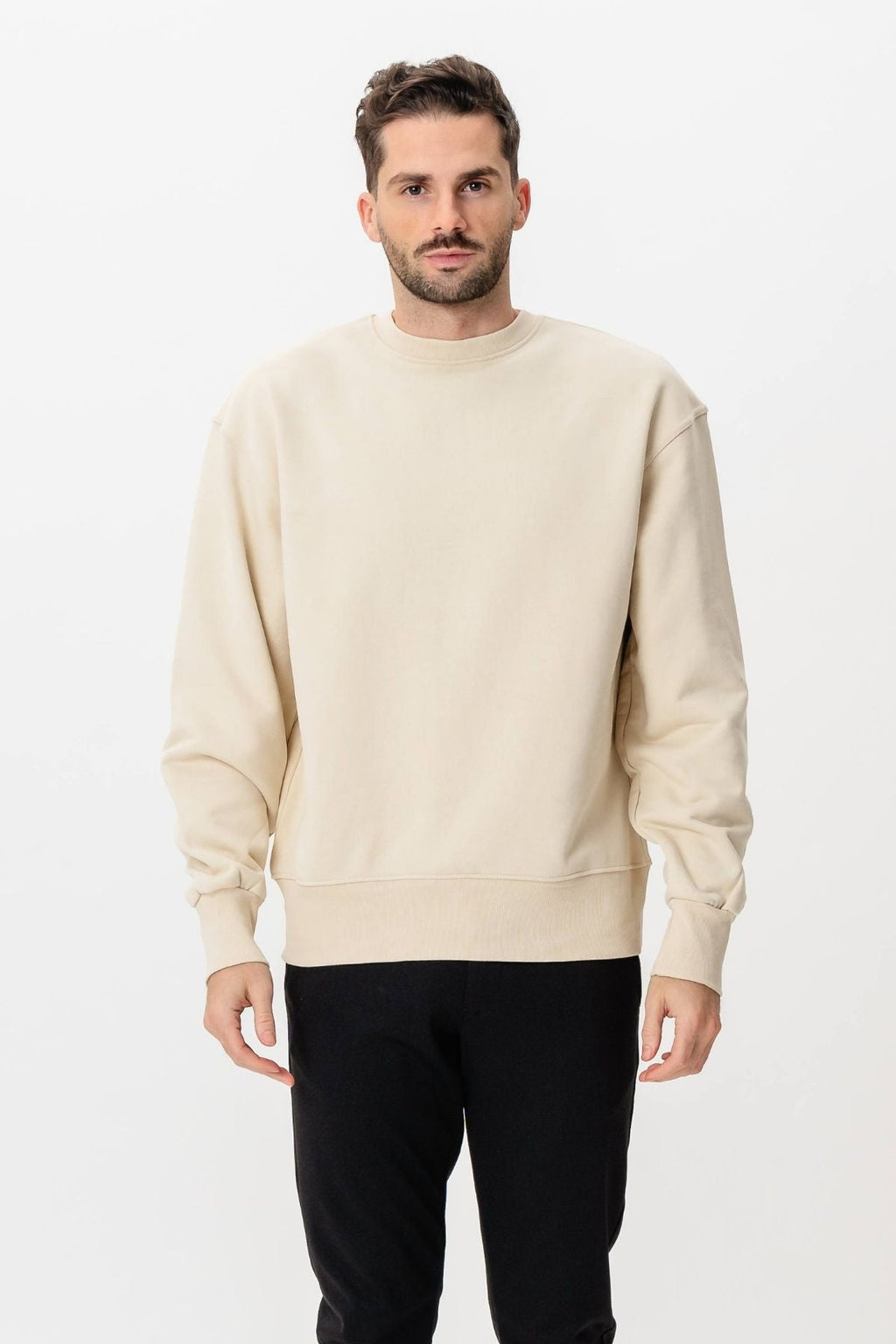 Heavy Crewneck - Beige