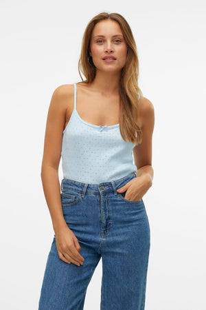 Isa singlet top - Nantucket Breeze