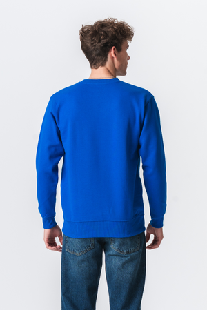 Crewneck di base - Blu svedese