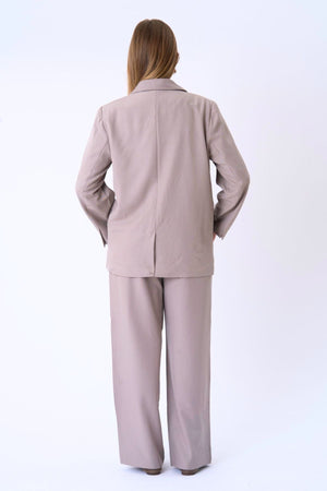 Blazer di grandi dimensioni - grigio