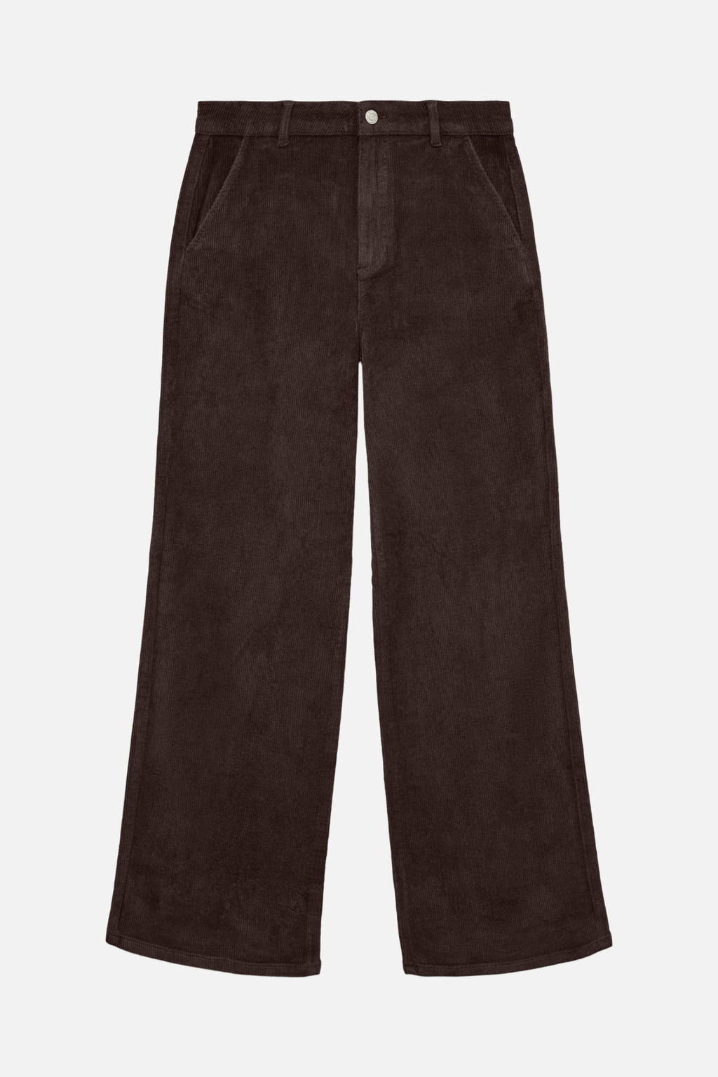 Velluto a coste di margot Pants - Torta di cioccolato