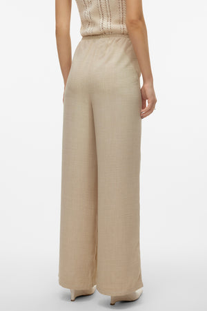 Melaney Loose Pant - Overcast Melange