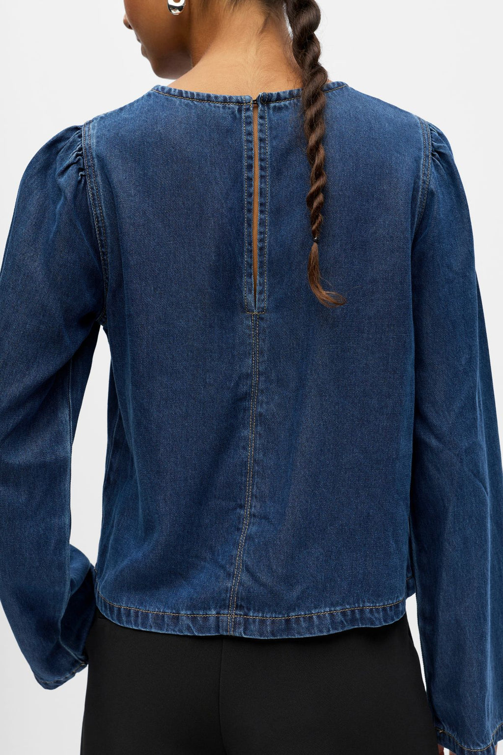 Frame top - denim blu scuro