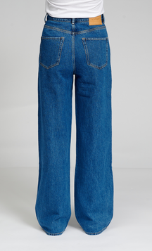 The Original Performance Wide Jeans - Medium Blue Denim