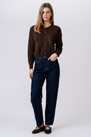 Cardigan Angelique - Marrone