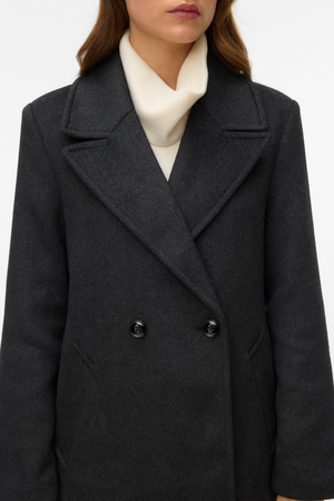 Cappotto lungo Garner - Nero