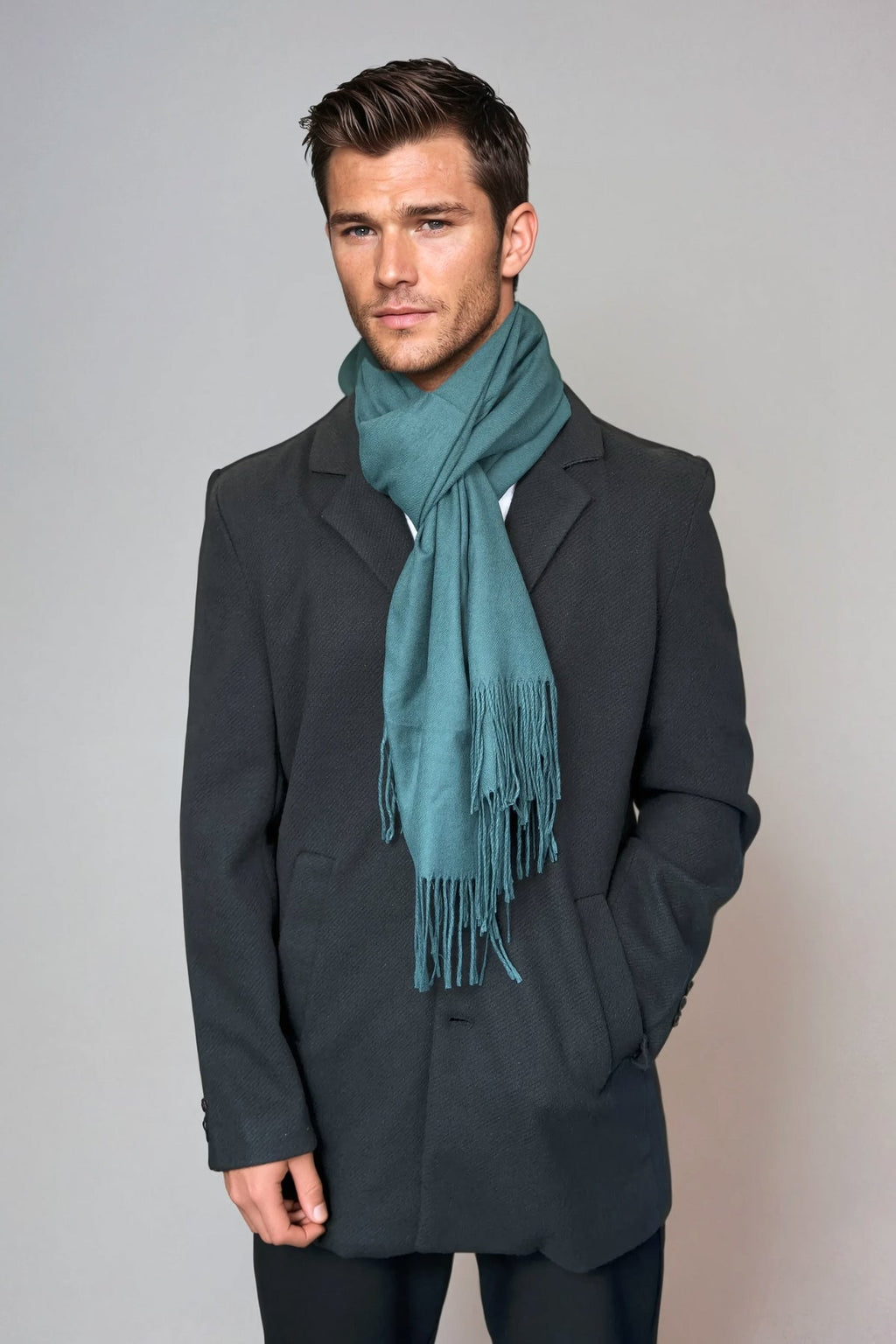 Scarf - Dark Green - Men