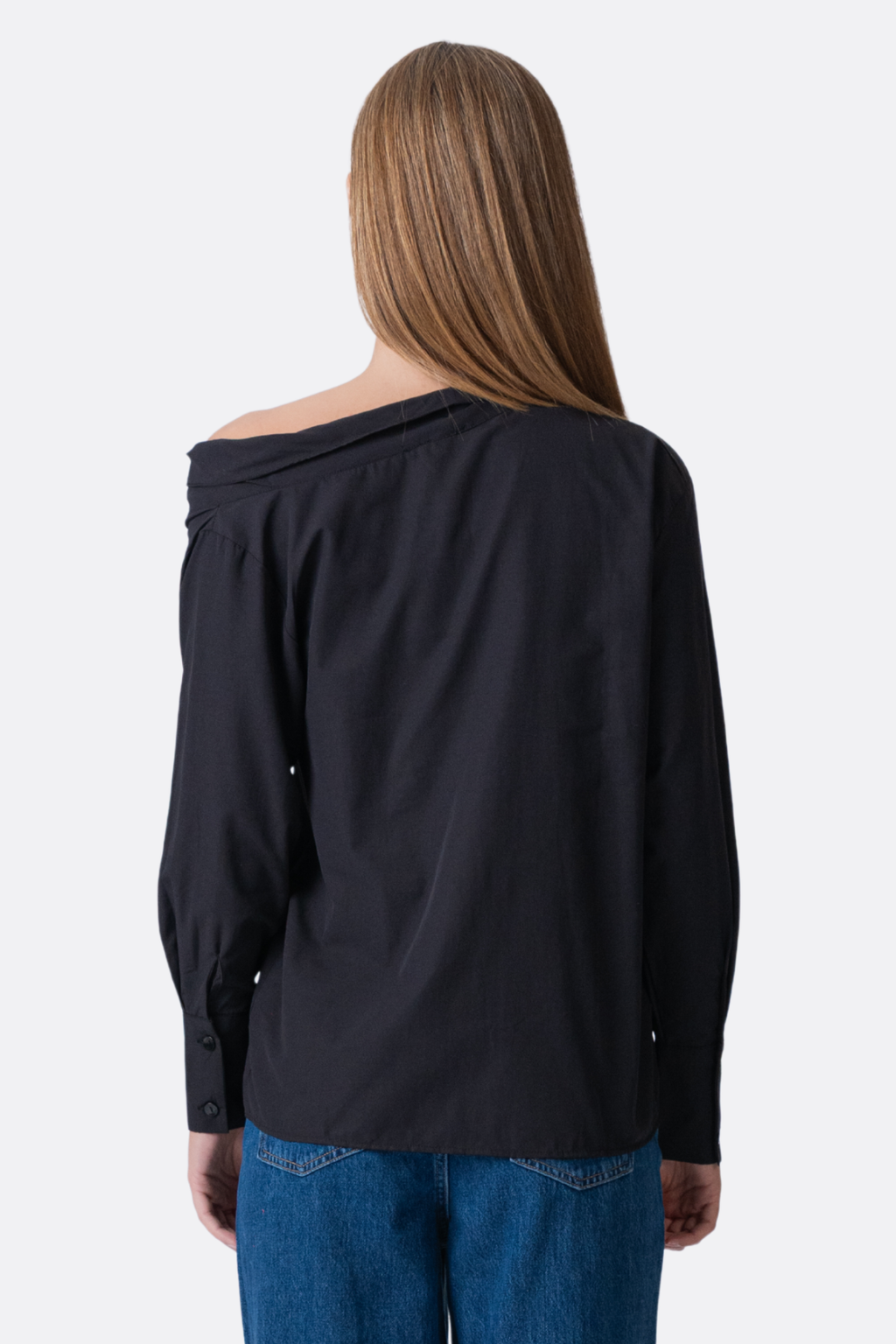 Serena Oversized Camicia - Nero