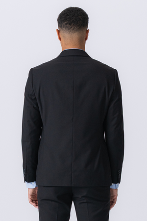 Premium Blazer a petto singolo - Nero