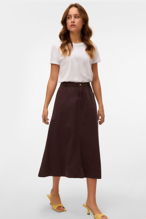 Gonna in denim color filia - Torta di cioccolato