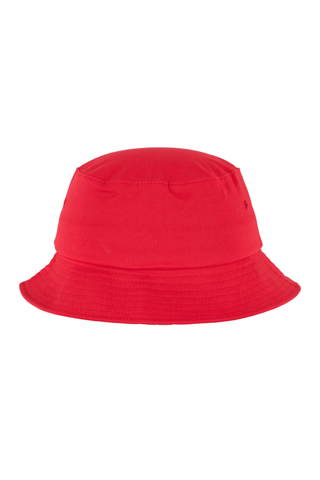 Cappello a secchiello in twill di cotone - Rosso