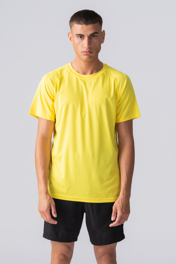 T -shirt da allenamento - giallo