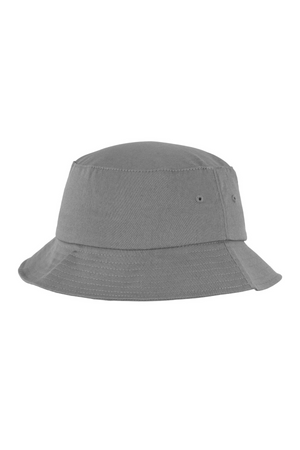 Cappello a secchiello in twill di cotone - Grigio