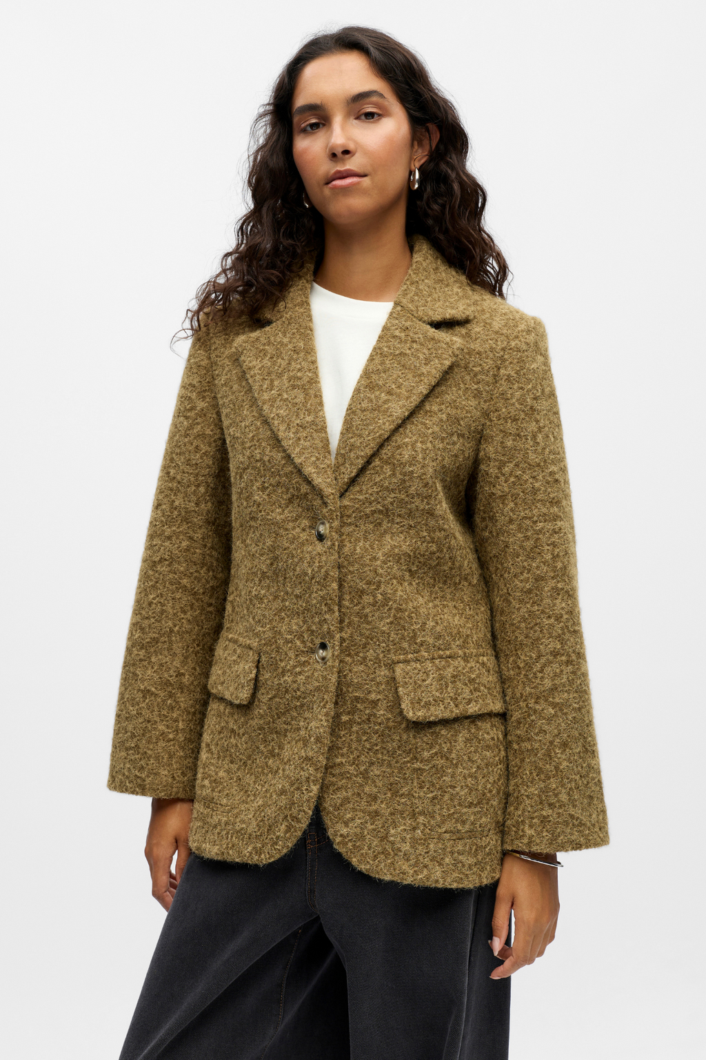 Celina L/S LO GIACCHE - DEEP LICHEN GREEN