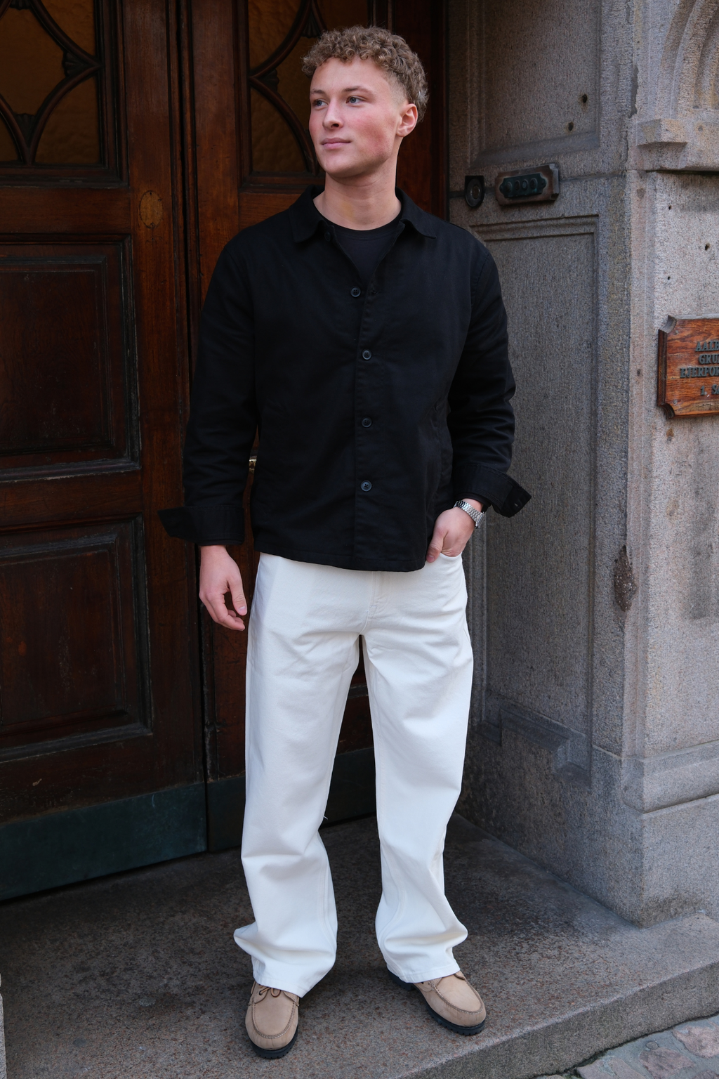 Guglielmo Regular Jeans: denim bianco