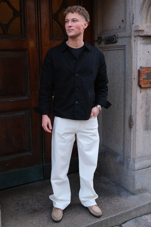 Guglielmo Regular Jeans: denim bianco