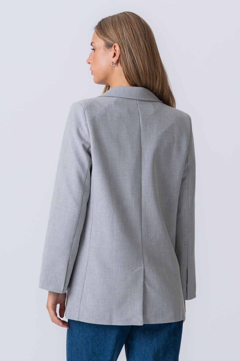 Claire Oversized Blazer - grigio chiaro