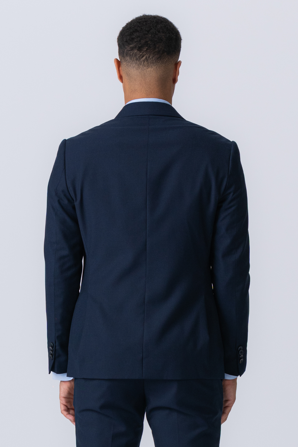 Premium Blazer a doppio petto - Navy