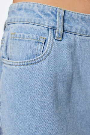 Abbi Shorts - denim azzurro