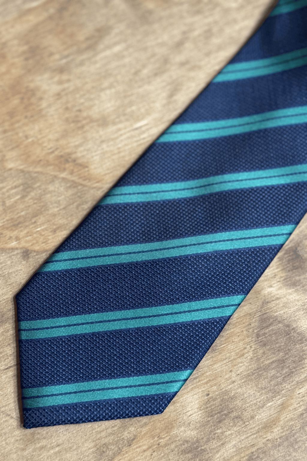 Tie - Navy/Green