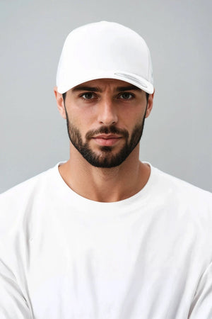 Cappellino retro Trucker - Bianco
