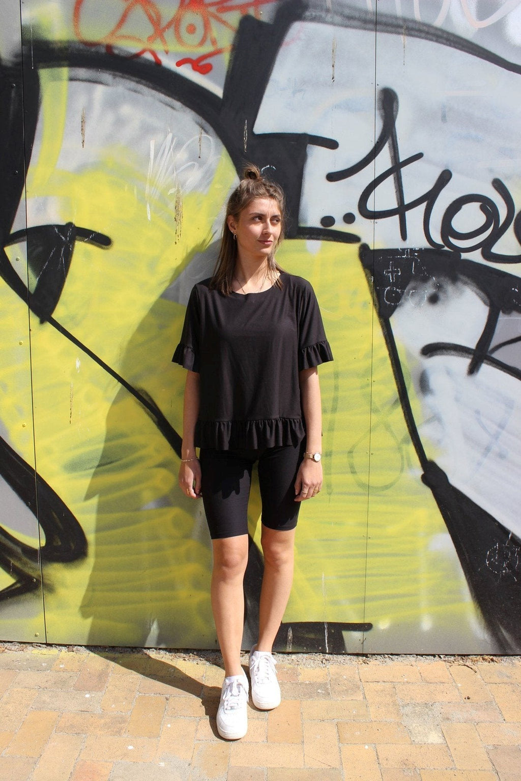 ALMA CICLO SHORTS - NERO