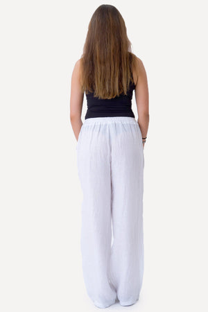Astrid Lino Pants - Bianco