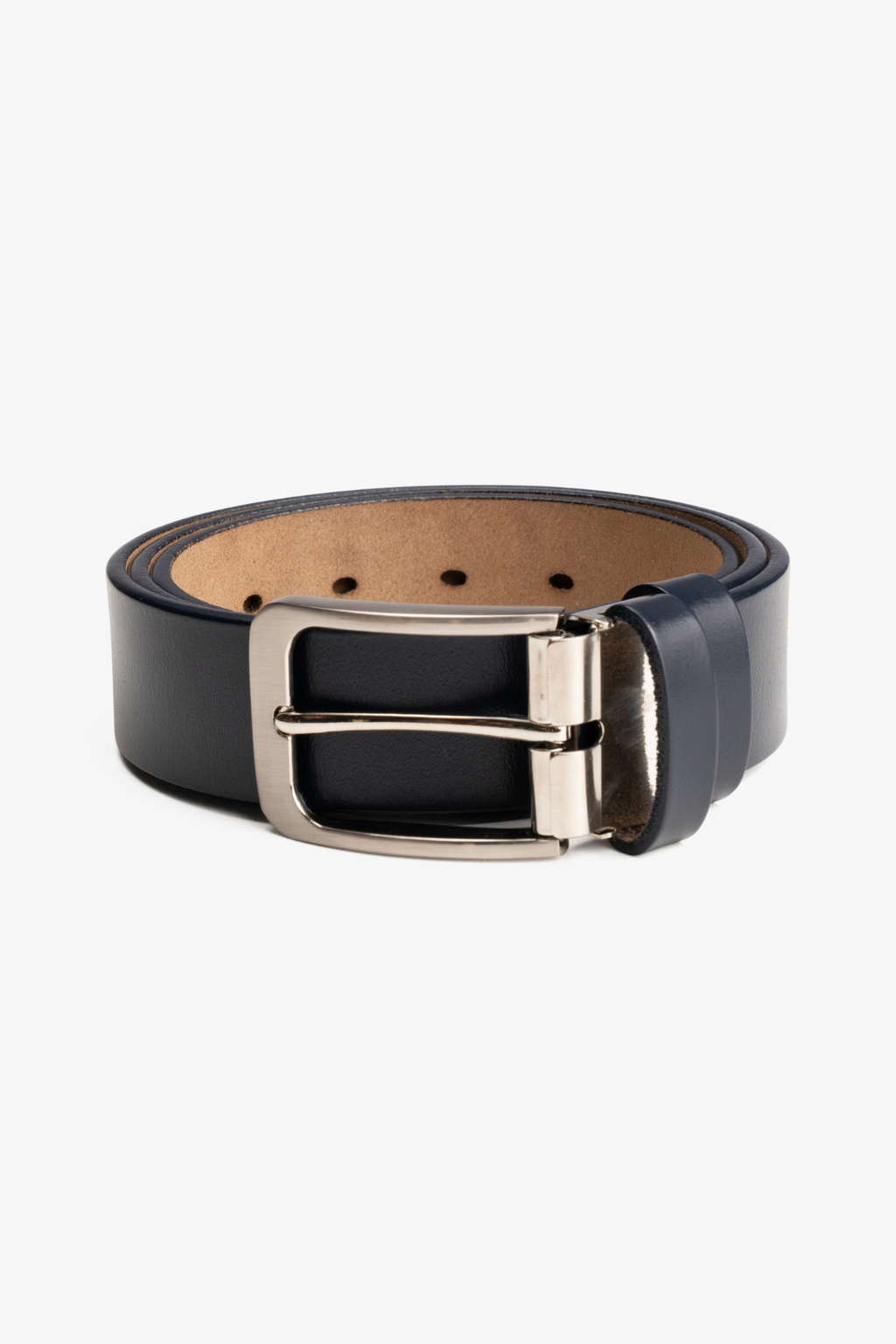 Berlin Leather Belt - Blue
