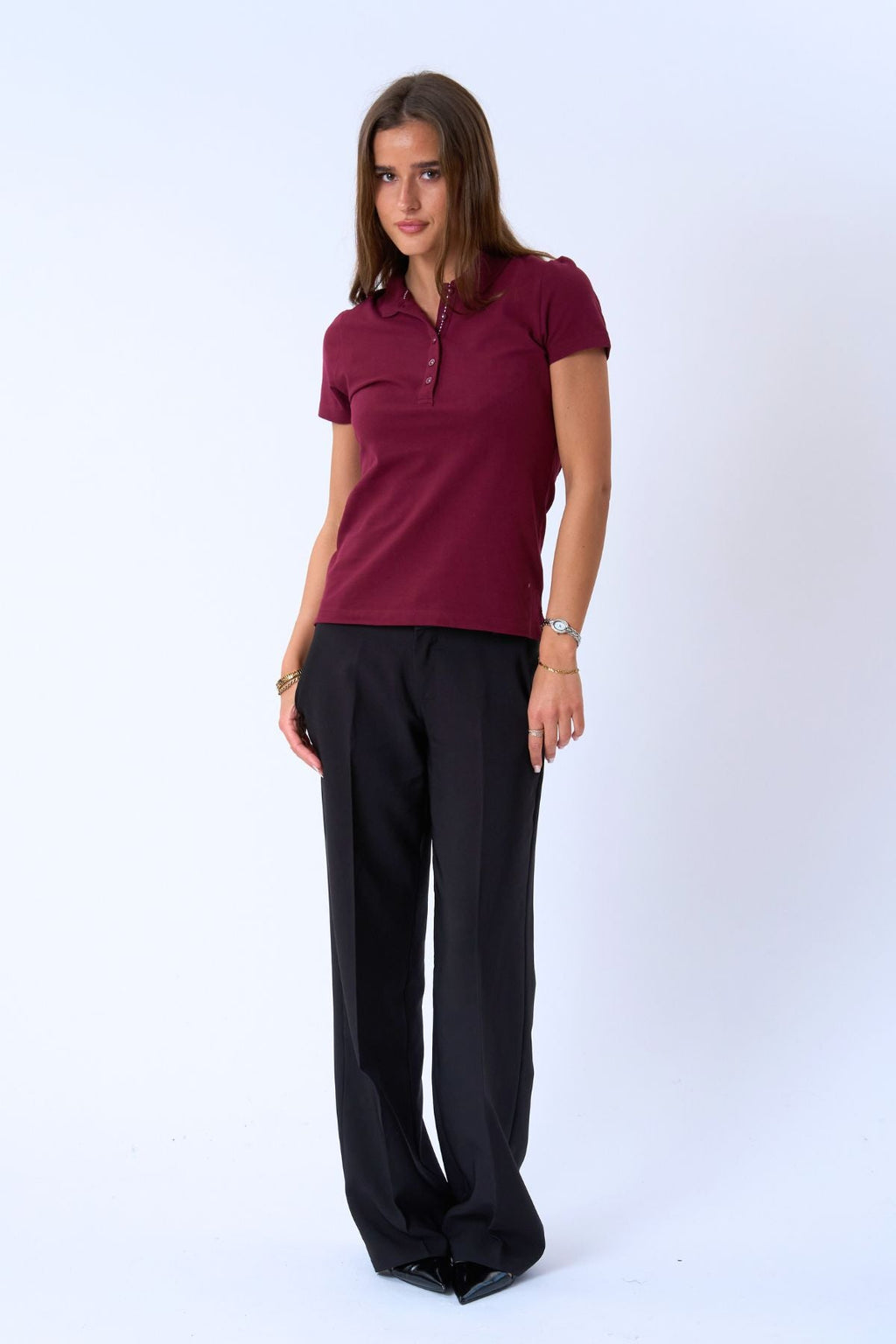 Polo Shirt - Borgogna