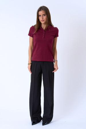 Polo Shirt - Borgogna
