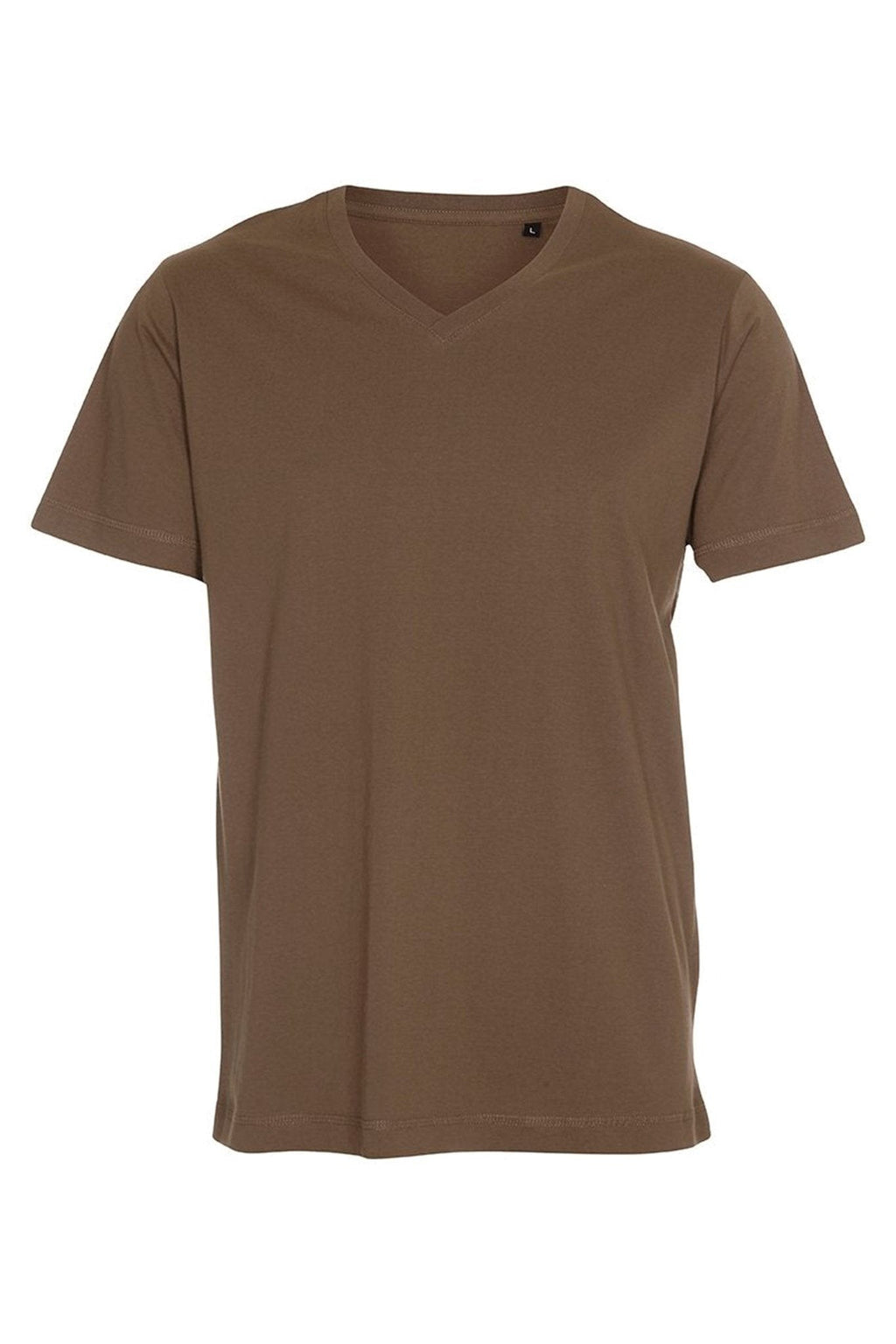 Basic V-neck t-shirt - Olive