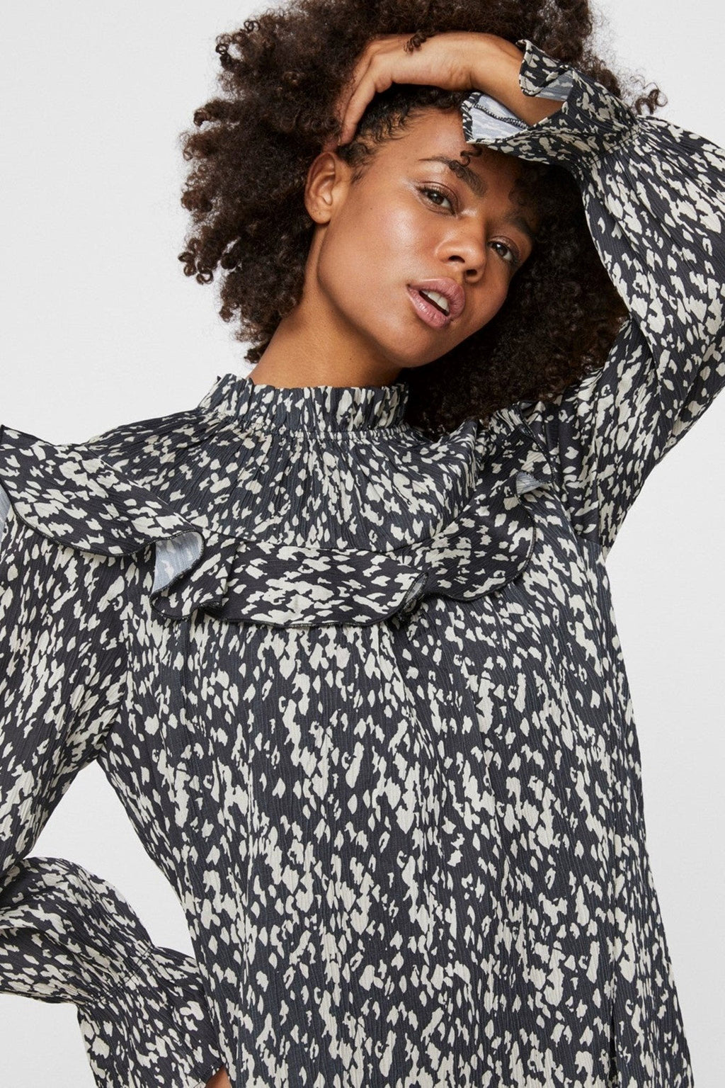 Becky Short Dress - Nero